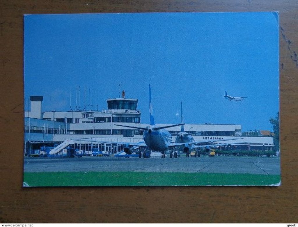 Postkaart Luchthaven van Antwerpen, Enlèvement ou Envoi, Non affranchie, Anvers