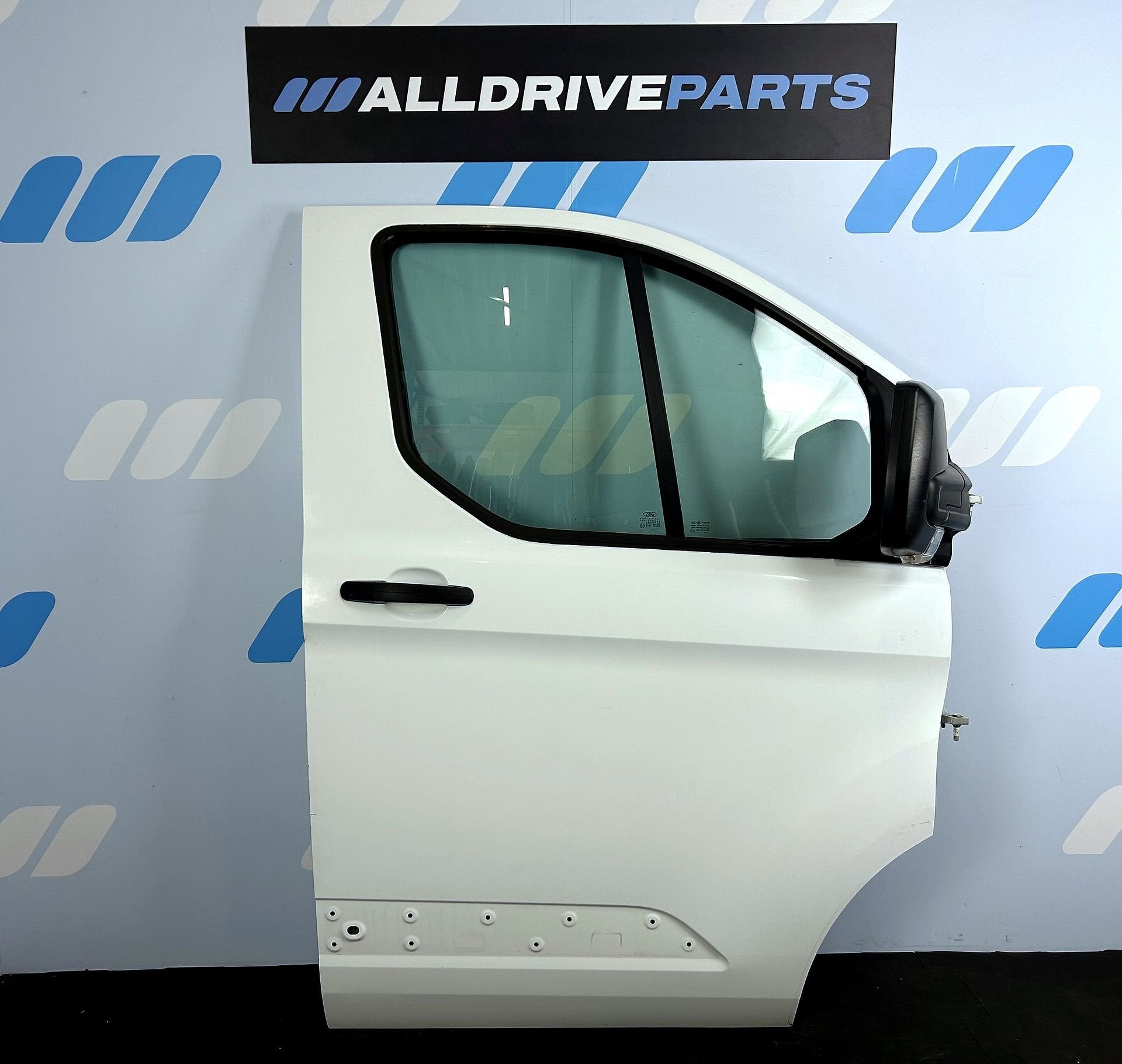 Porte avant droite Ford Transit Custom blanche PGK21V20124HA, -, Utilisé, Porte, Avant