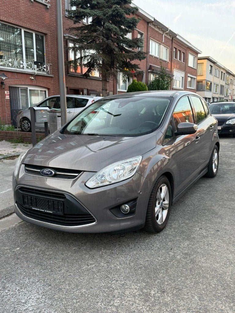 Ford C-Max 1.0 Benzine | Distributie NIEUW! | Gekeurd, Auto's, Ford, Euro 5, Stof, Zwart, Bruin