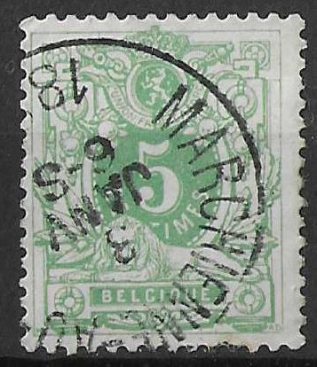 Belgische postzegels  -  nummer 45, Verzenden