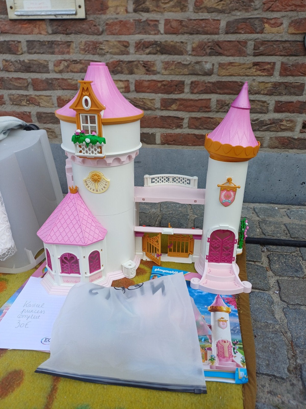 Princess Castle - entièrement playmobil, Enlèvement