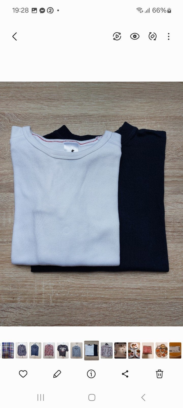 2 kwaliteitsvolle, dik katoenen, T-Shirts L.M. - 6 à 8 jaar., Kinderen en Baby's, C&A, Ophalen of Verzenden, Zo goed als nieuw