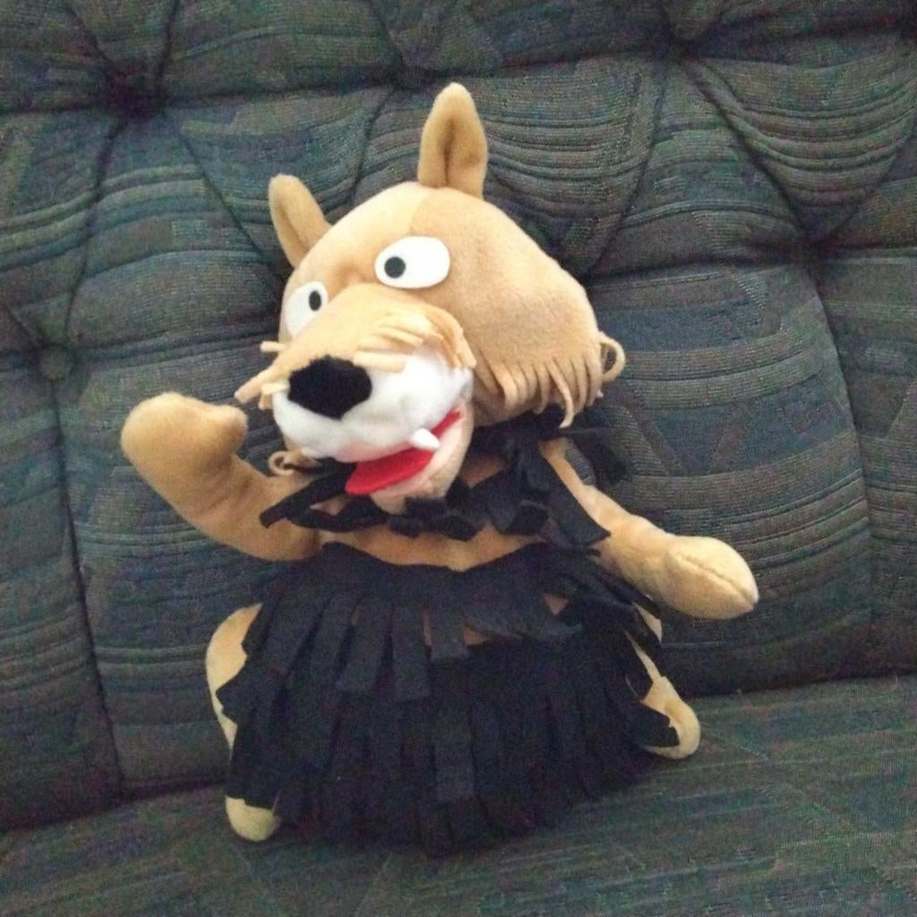 Bor de wolf fabeltjeskrant handpop, Verzamelen, Efteling, Ophalen of Verzenden
