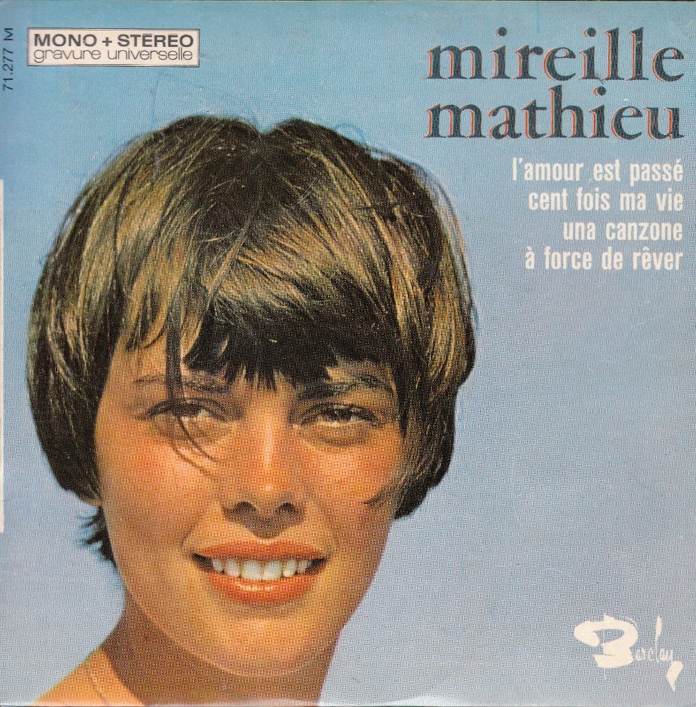Diverse EP's van Mireille Mathieu of Sheila, EP, Verzenden, Pop