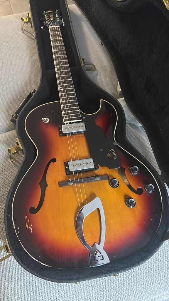 Guild p90 1961, Musique & Instruments, Enlèvement, Comme neuf