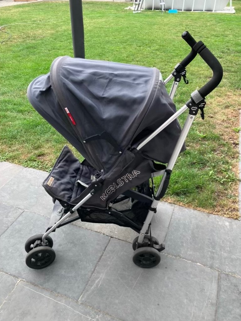 Koelstra Simba T4 Buggy – Grijs / Antraciet – Compact, Kinderen en Baby's, Buggy's, Ophalen, Gebruikt, Koelstra, Verstelbare rugleuning
