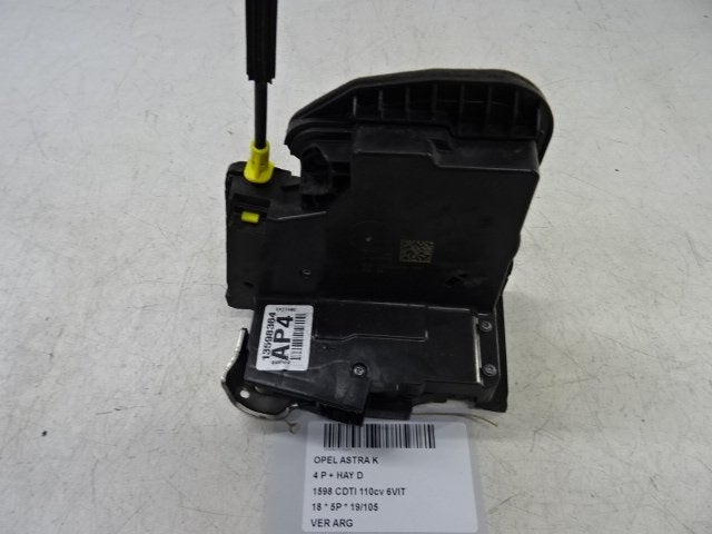 SERRURE DE PORTE ARRIÈRE GAUCHE Opel Astra K (13598364), Autos : Pièces & Accessoires, Utilisé, Arrière, Opel