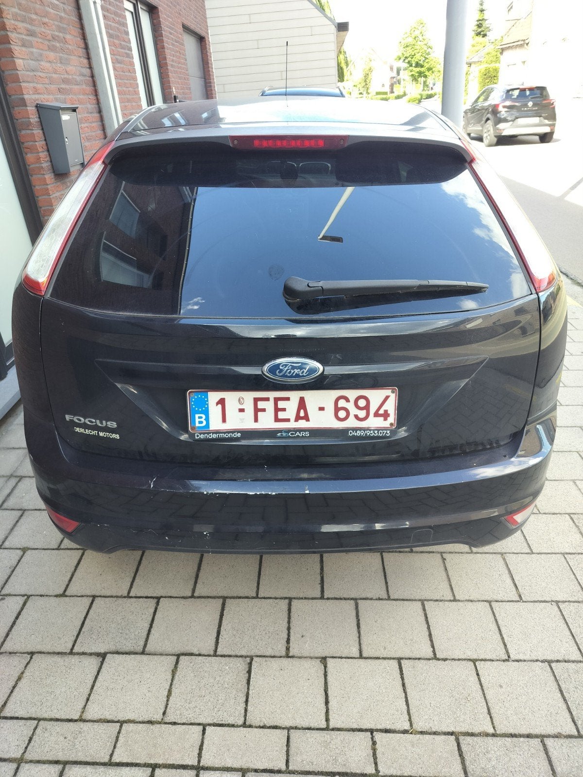 Ford focus  zwart 2009. Km 105000   3 deurs, Auto's, Particulier, Te koop