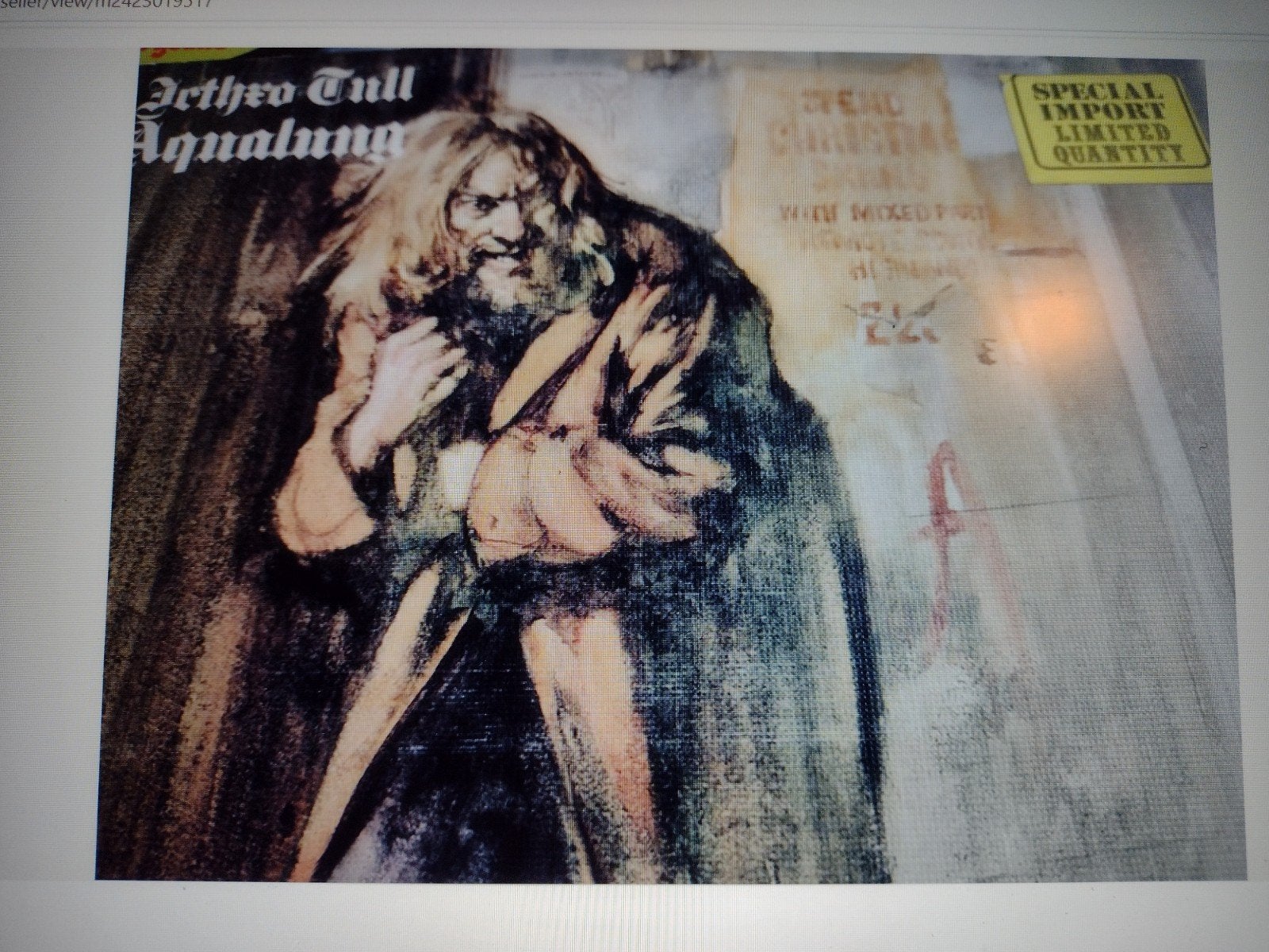 Vinyl LP JETHRO TULL: AQUALUNG (klaphoes 1971) UK, Cd's en Dvd's, Ophalen of Verzenden, Beschermende buitenhoes, LP, Progressive Rock