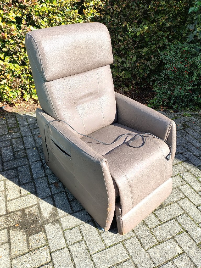 le fauteuil inclinable électrique gratuitement, 75 à 100 cm, Gewoon, Synthétique, Enlèvement