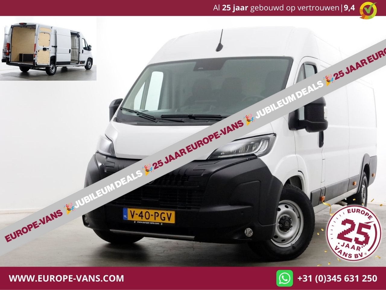 Peugeot Boxer 2.2 BlueHDi 180pk Automaat L4H2 LED/ACC/Navi/C, Achat, Entreprise, Carnet d'entretien, Diesel