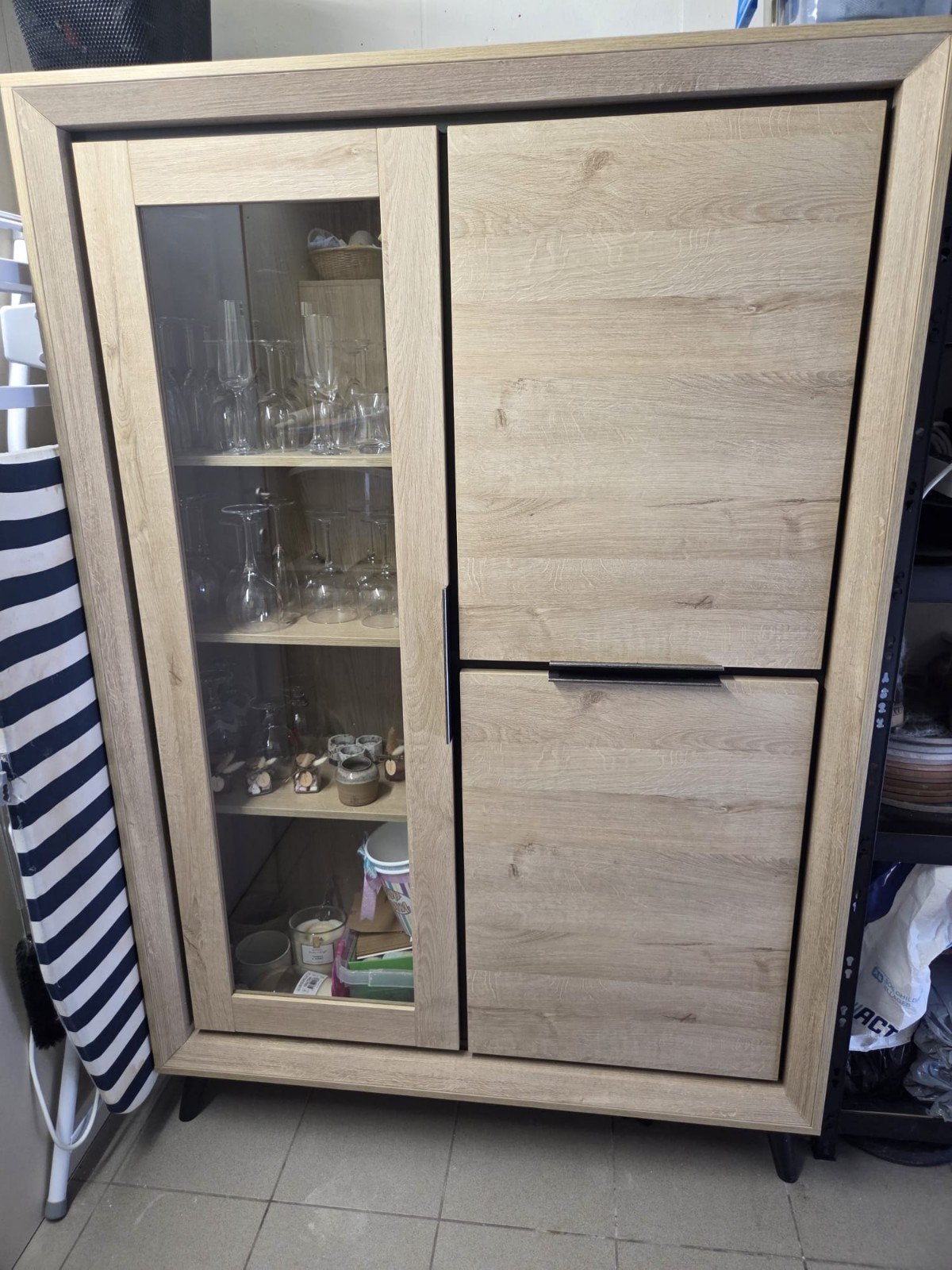 Vitrine kast, Huis en Inrichting, Kasten | Vitrinekasten, Ophalen