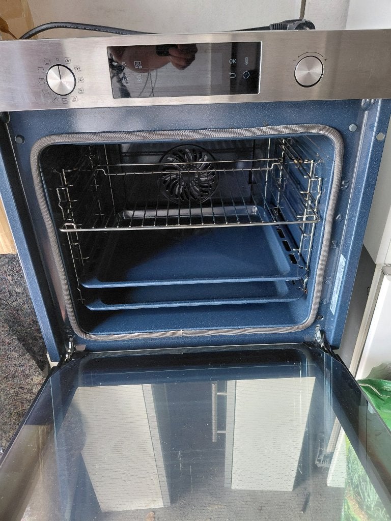 Nette Samsung inbouwoven Dual Cook (75L), Four avec gril, Encastré, Enlèvement, Utilisé