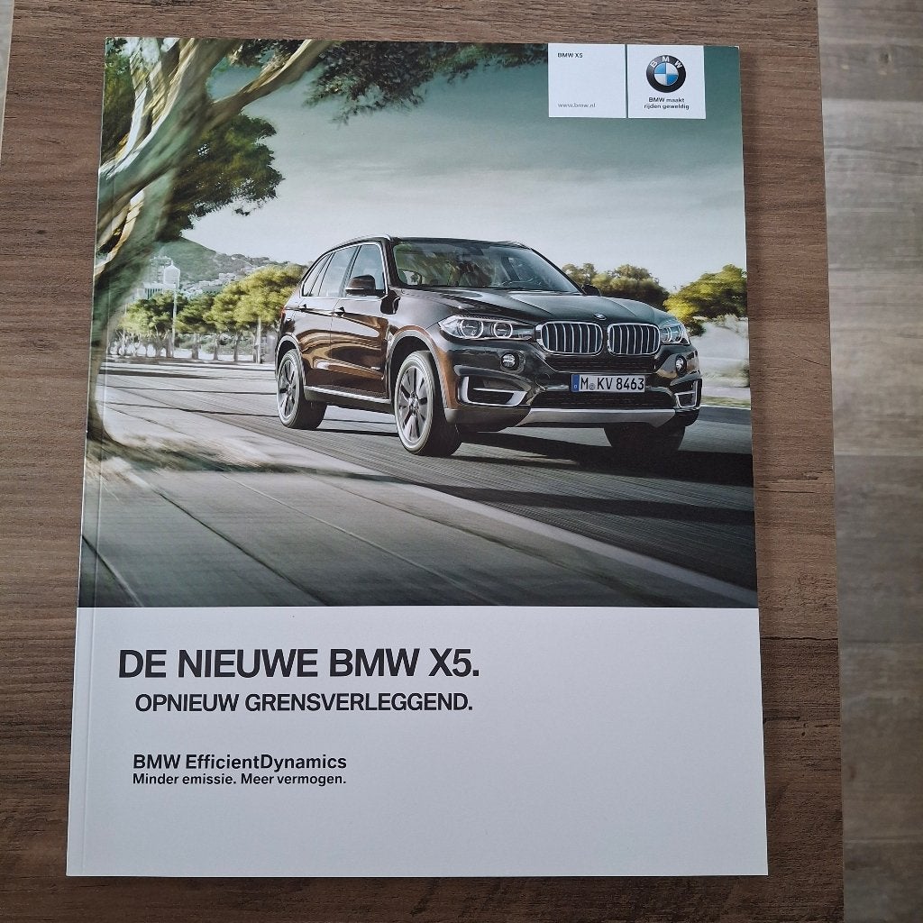 DE NIEUWE BMW  X5  2013, Ophalen of Verzenden, Nieuw, BMW