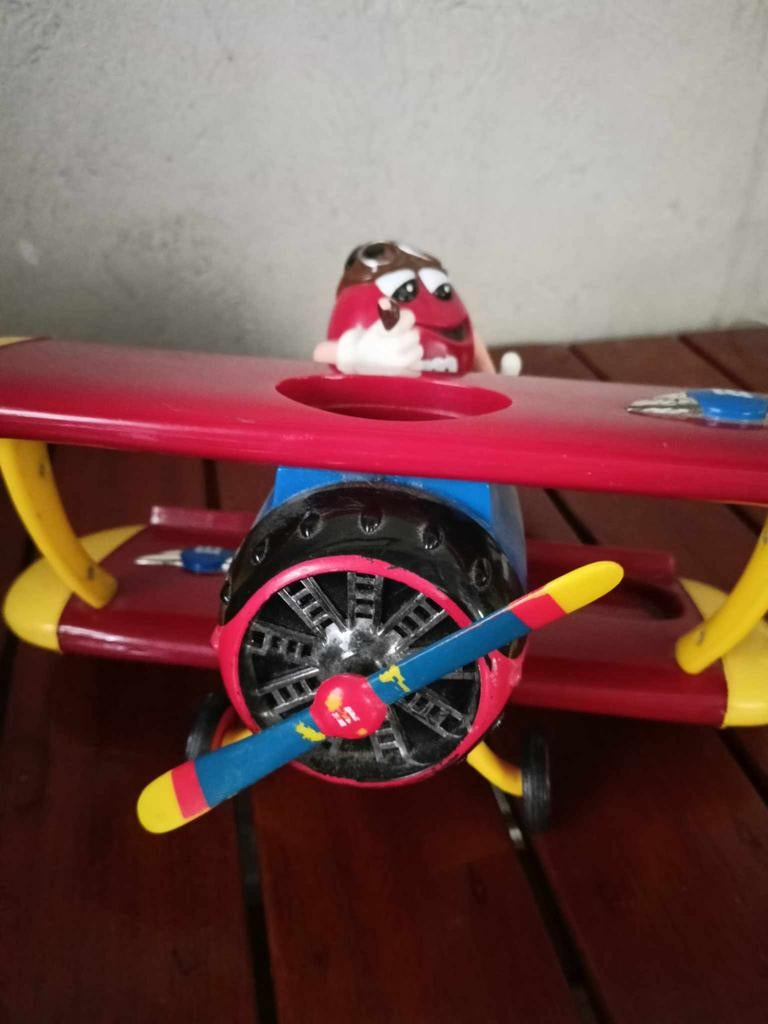 Vintage M&M's Airplane Fly High Candy Dispenser Collector, Ophalen of Verzenden, Zo goed als nieuw