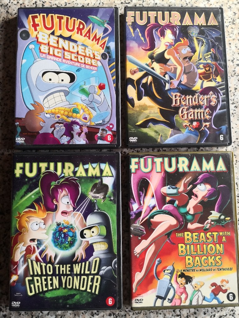 dvds futurama uit te kiezen, Cd's en Dvd's, Ophalen of Verzenden, Nederlands, Nederlands