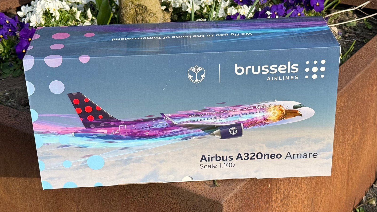 Airbus A320neo « Amare 2 » de Brussels Airlines, Enlèvement, Comme neuf, Modèle réduit