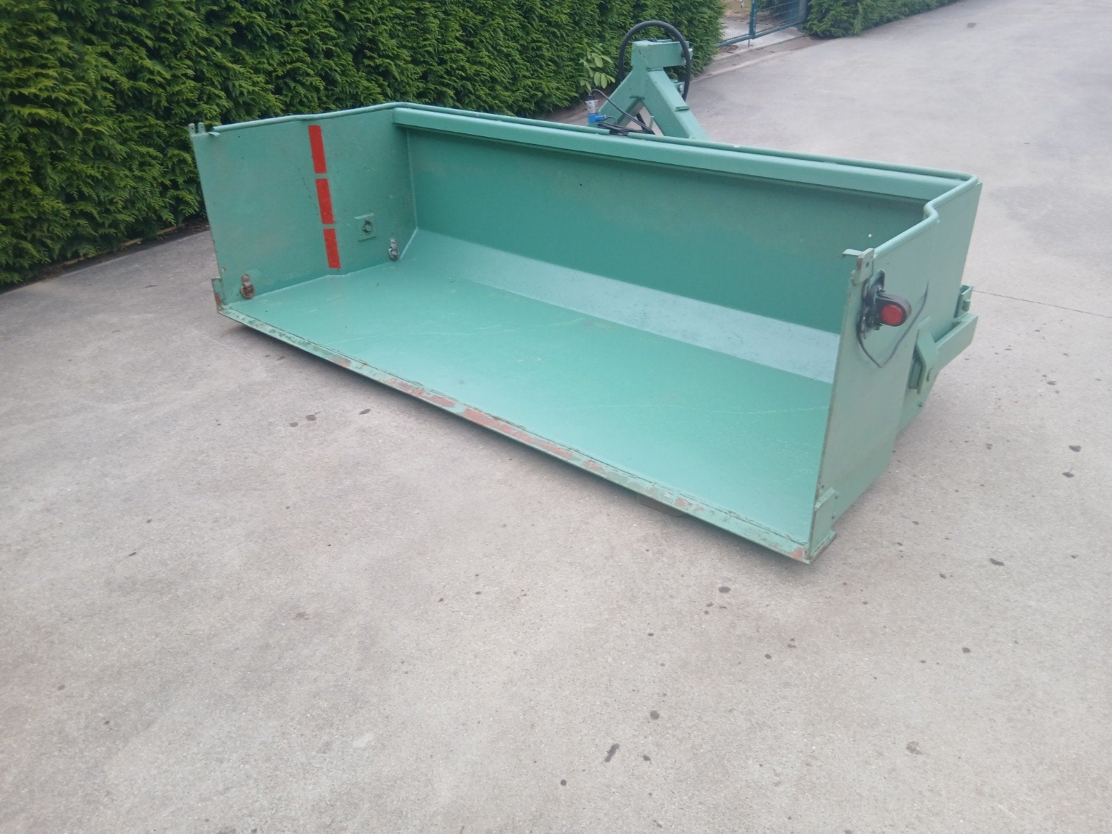 schepbak/grondbak/transportbak, Enlèvement