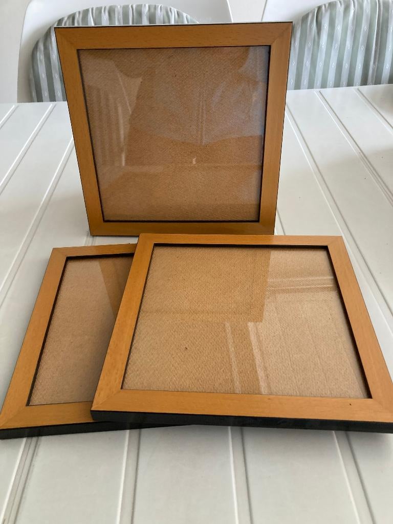 kadertjes met houten rand, Ophalen, Minder dan 50 cm, Nieuw, Minder dan 50 cm