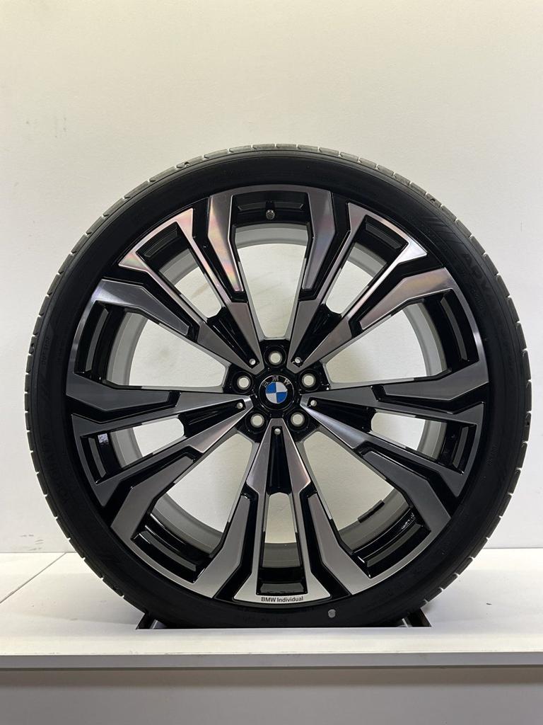 DEMO 23 ’’ BMW X7 G07 VELGEN ZOMERBANDEN NIEUW ORIG SET TPMS, Gebruikt, -, 275 mm, -