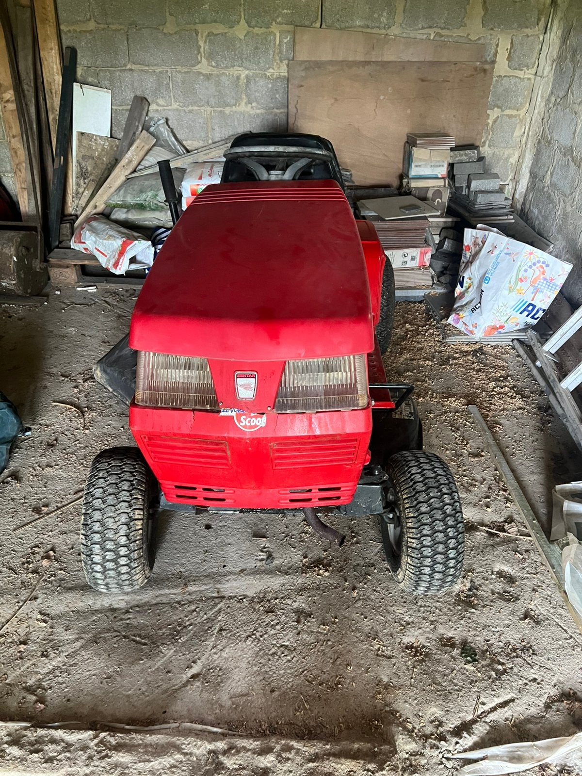 Vend tracteur tondeuse, Jardin & Terrasse, Tondeuses autoportées, Enlèvement, Utilisé