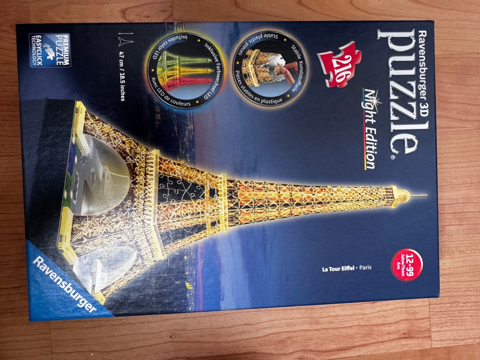 Drie 3D puzzels, Hobby en Vrije tijd, Ophalen, Zo goed als nieuw