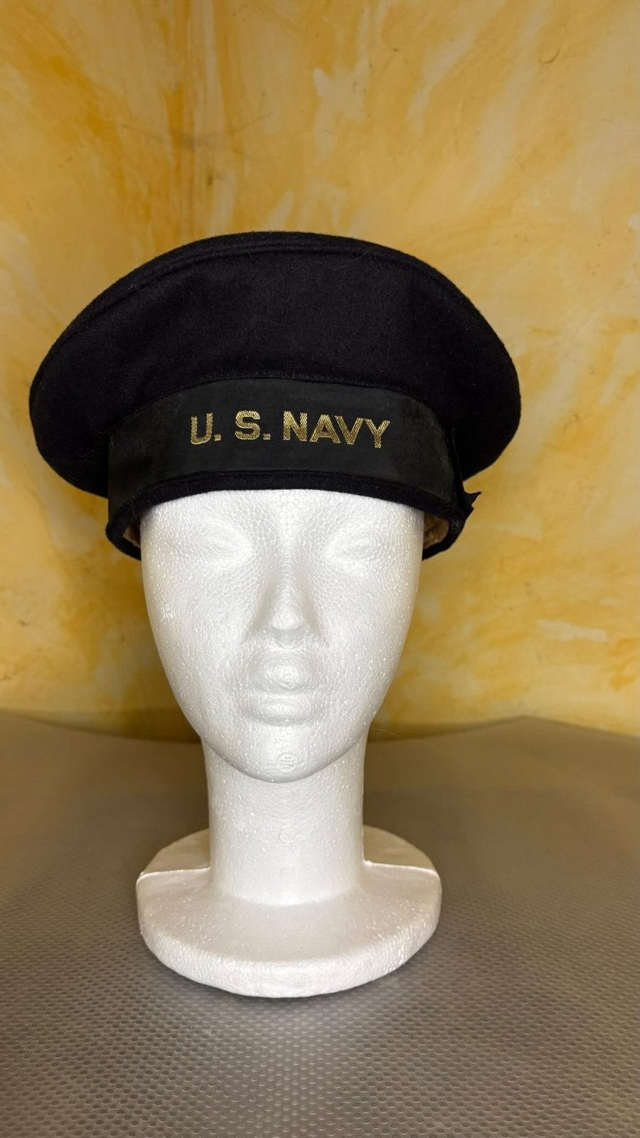 bachi US Navy original, Collections, Enlèvement ou Envoi, Marine, Casque ou Béret
