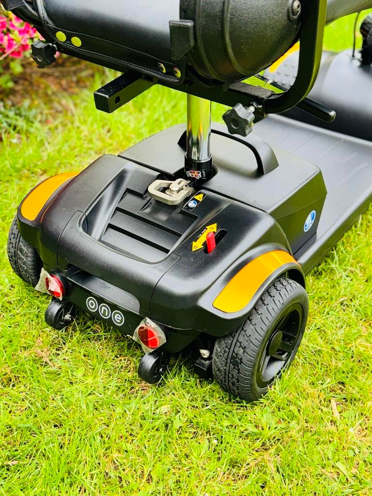 Démontable voiturette electrique Vermeiren One scootmobiel, Enlèvement ou Envoi, Pliant, Comme neuf, Fauteuil roulant électrique