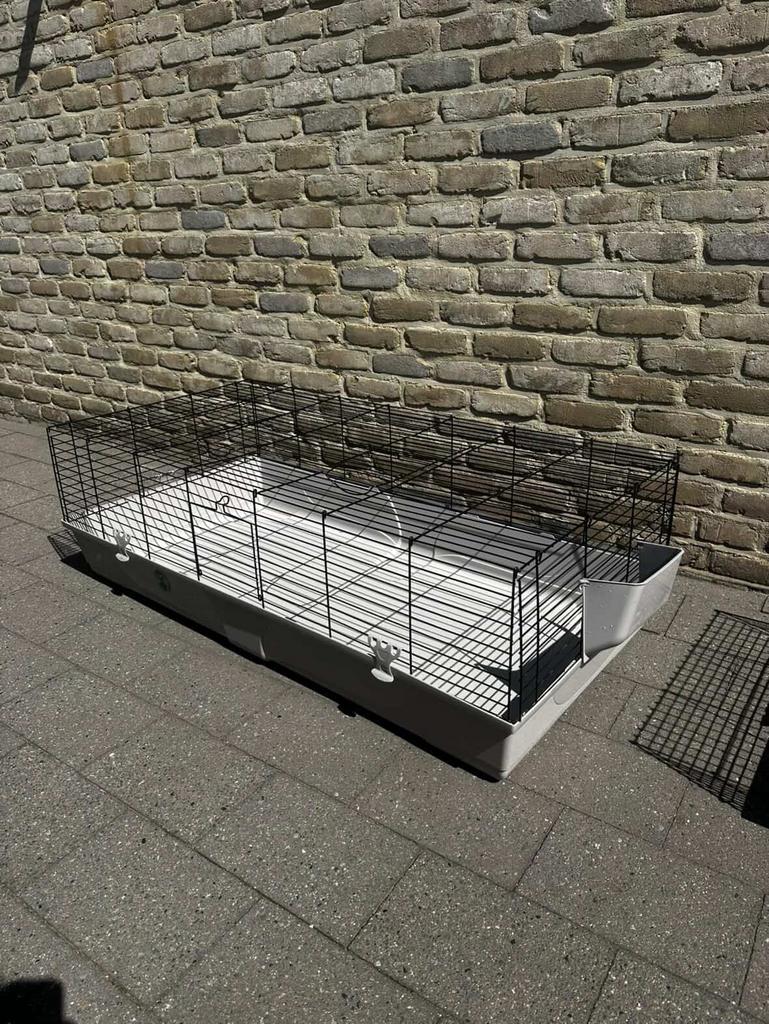 Konijnen kooi, Dieren en Toebehoren, Ophalen, Kooi, 110 cm of meer, Zo goed als nieuw