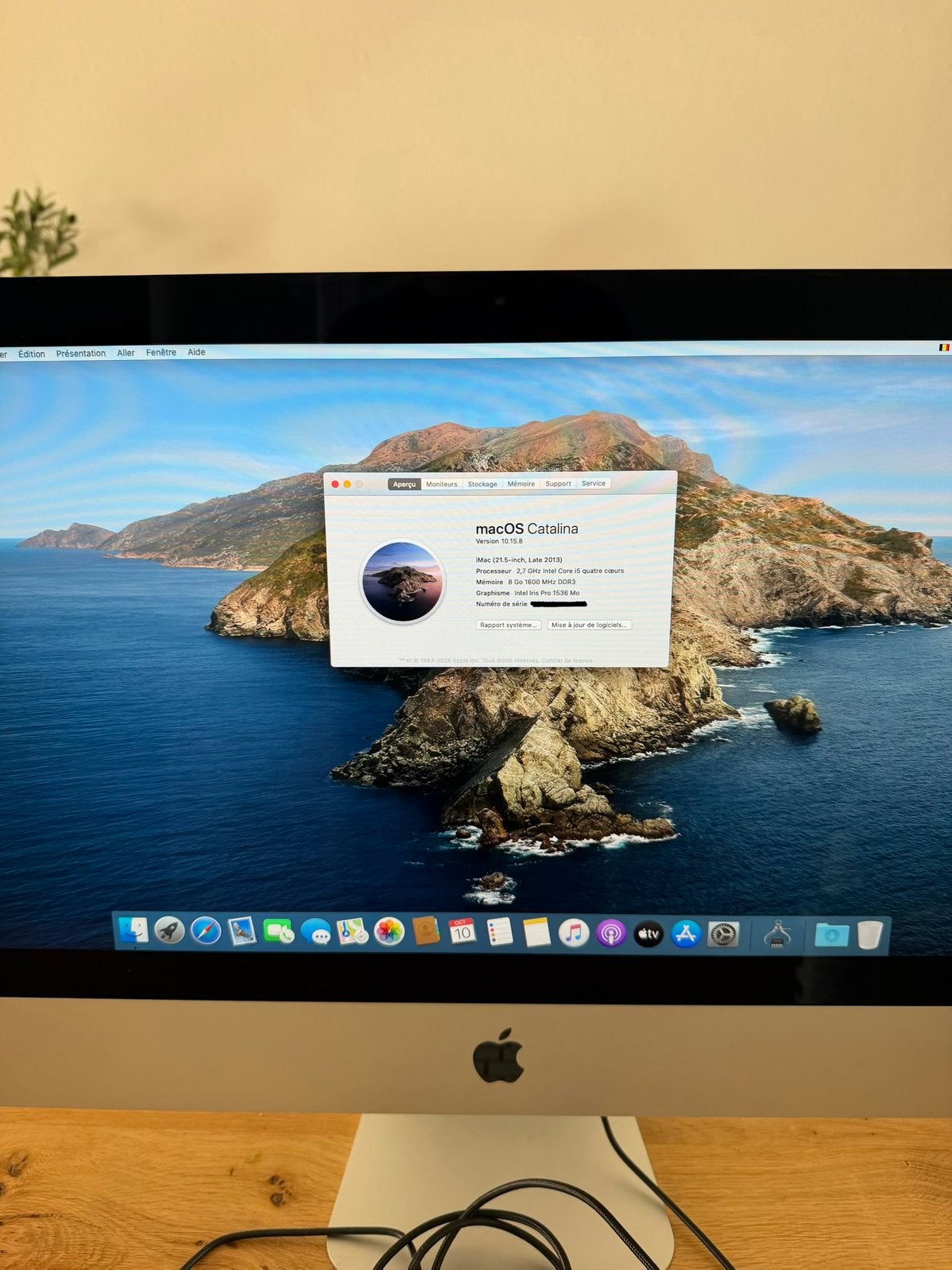 Imac 2013, Informatique & Logiciels, IMac, Comme neuf, Enlèvement, 21,5