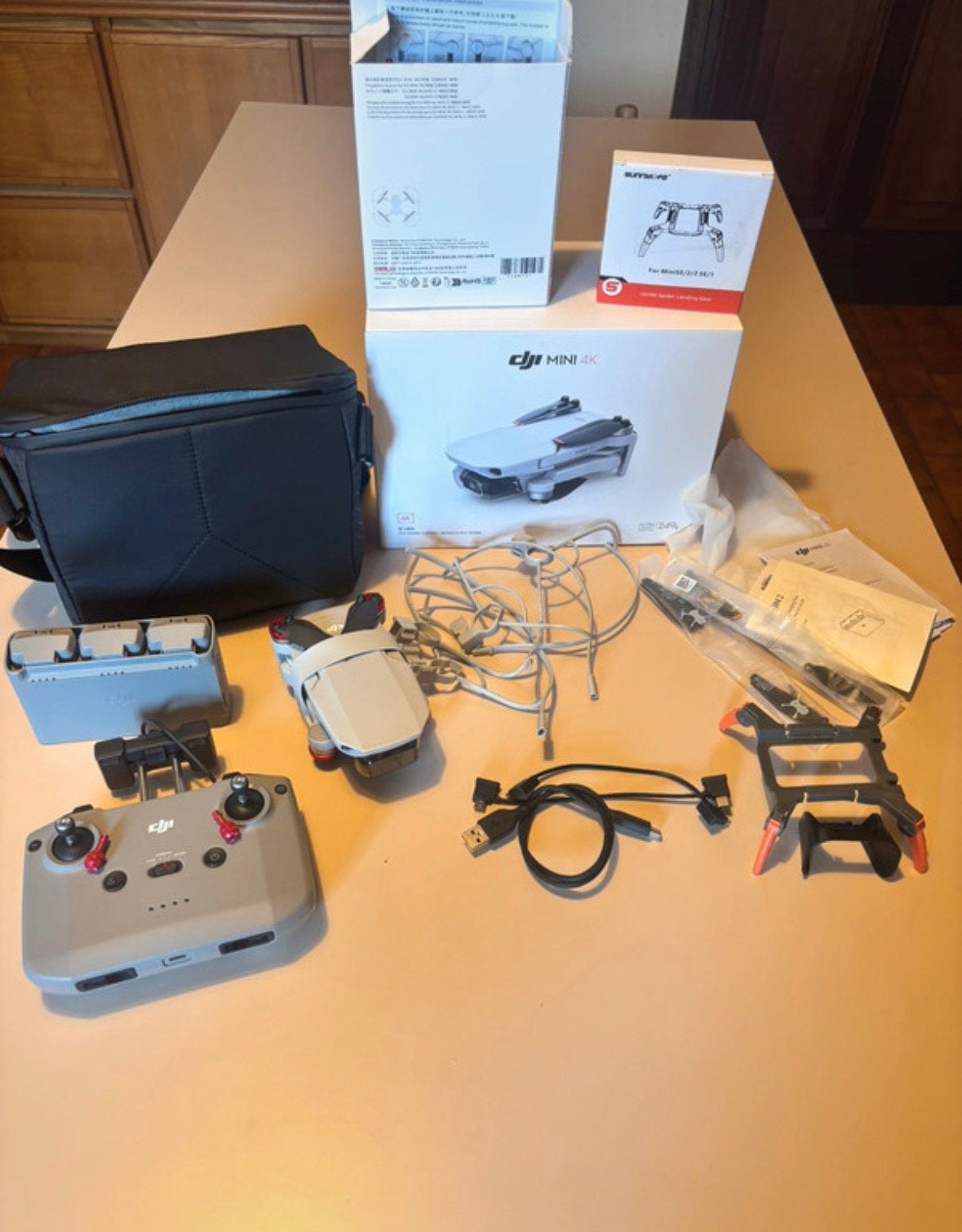 DJI Mini 4k-drone, Audio, Tv en Foto, Ophalen of Verzenden, Zo goed als nieuw, DJI