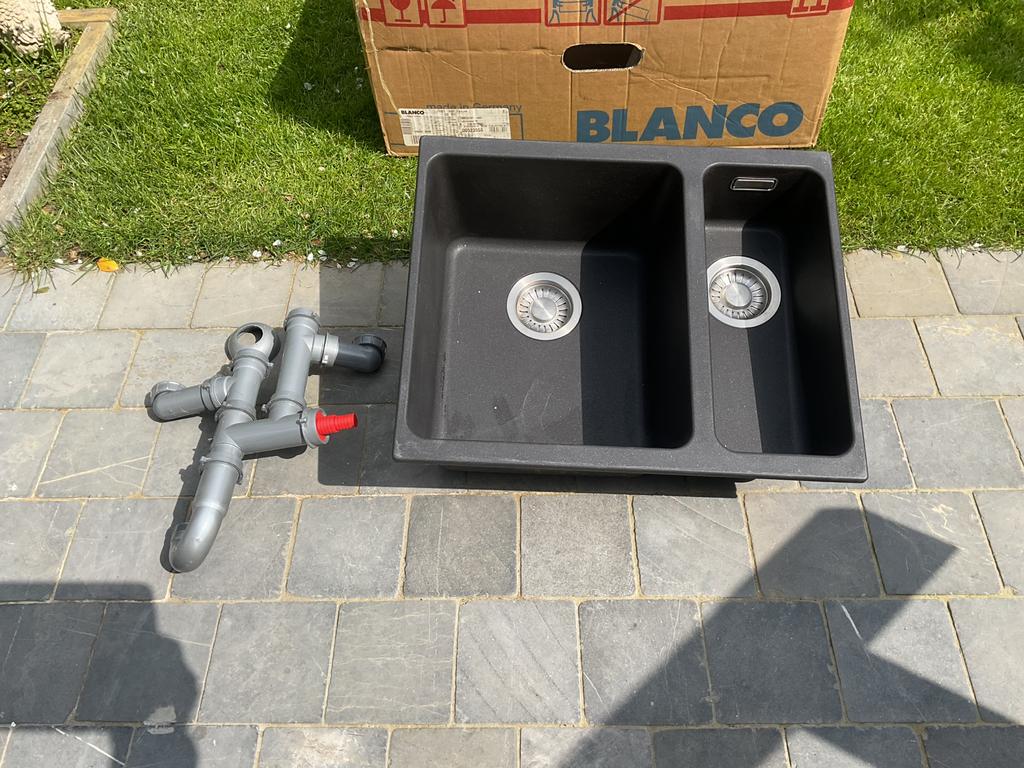 Keukenspoelbak in Silgraniet (nieuw), Ophalen, Nieuw