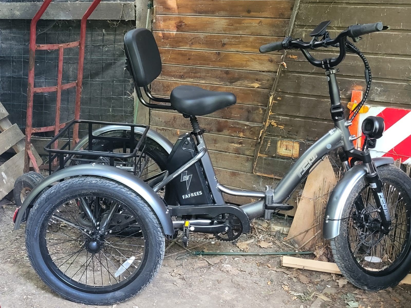 tricycle électrique pliable Fafree, Enlèvement, Comme neuf, Frein à disque, Fafree F 20 Mate