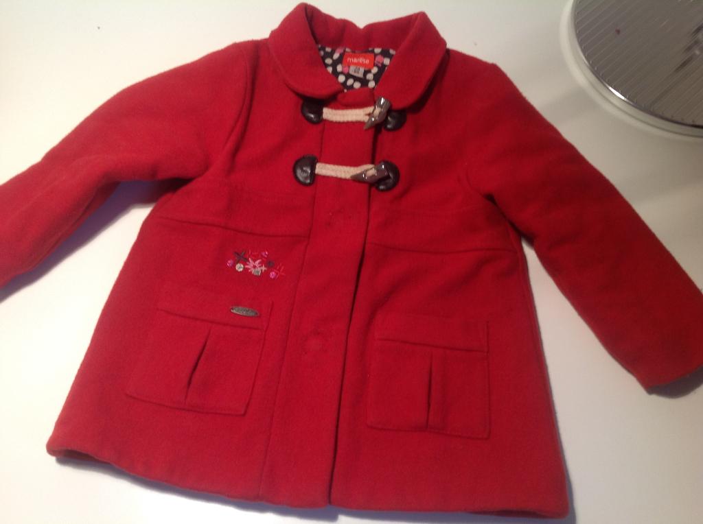 Manteau hiver Marèse - Fille 2 ans, Kinderen en Baby's, Ophalen, Gebruikt, Meisje, Marèse