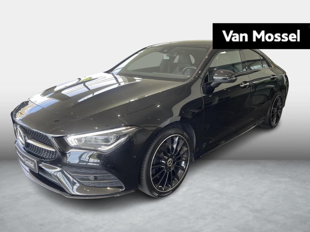 Mercedes-Benz CLA 250 e AMG Line + LEDER + CARPLAY + BURMEST, Auto's, Stof, Gebruikt, 4 cilinders, 16 kWh