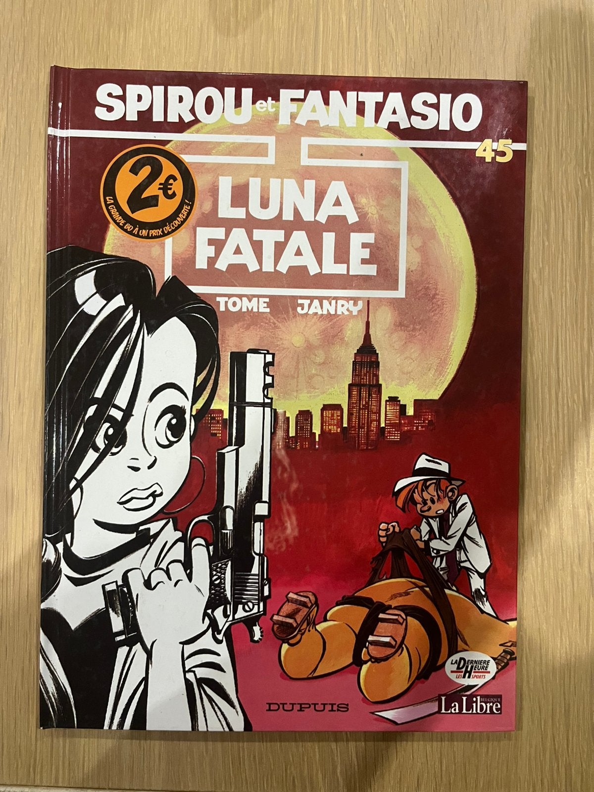 Spirou et Fantasio - 45 - Lune fatale, Une BD, Enlèvement ou Envoi
