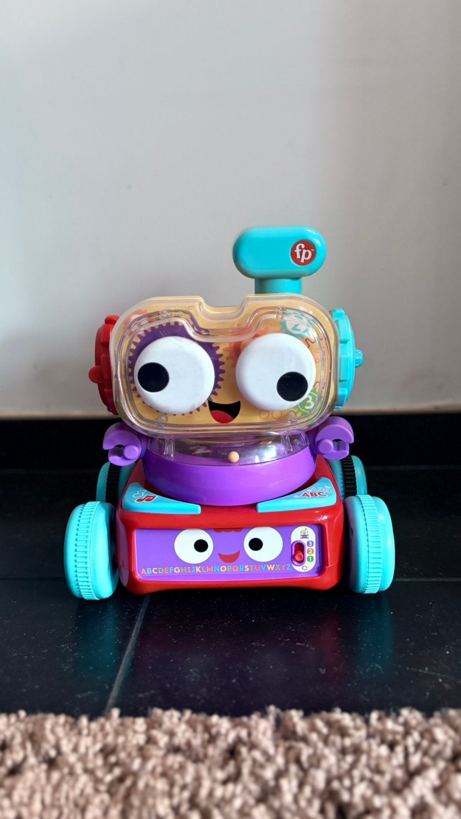 Fisher Price Jo le Robot 4 in 1 leerspel, Kinderen en Baby's, Ophalen, Zo goed als nieuw