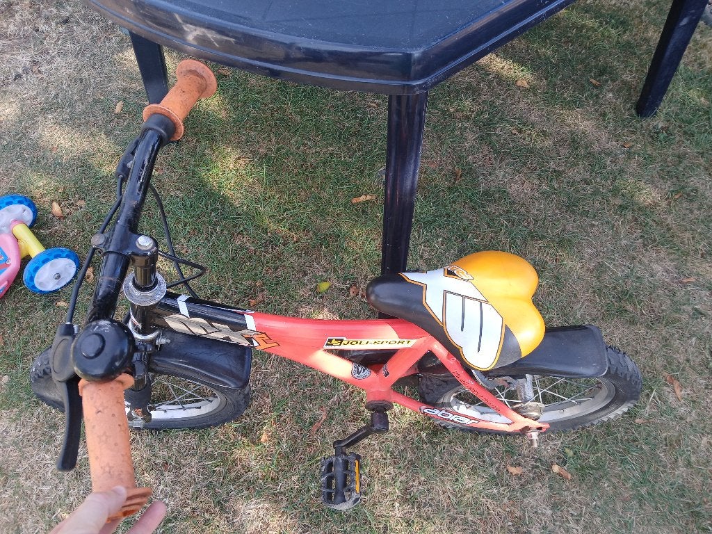 Kinderfiets 14 inch, Enlèvement, Utilisé, Moins de 16 pouces