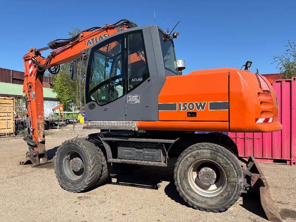 ATLAS TW150 BJ 2010, Articles professionnels, Machines & Construction | Grues & Excavatrices, Enlèvement ou Envoi