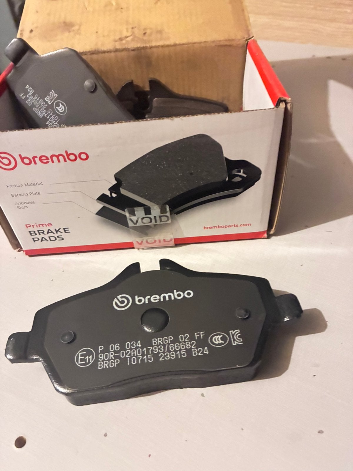 Plaquettes de frein Brembo/BMW 1 Hatchback (2003-2013), Autos : Pièces & Accessoires, Enlèvement, BMW