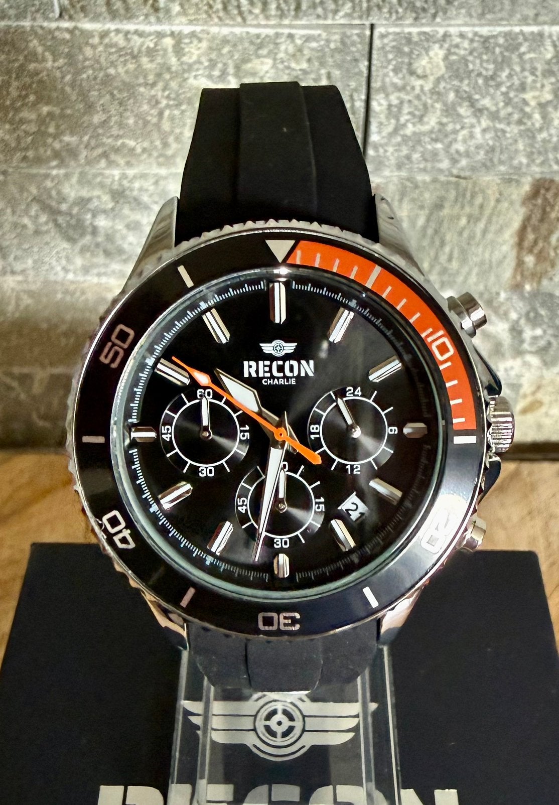 RECON CHARLIE CHRONO TWV499€! 💯%NIEUW MET CERTIFICAAT, Ophalen of Verzenden, Nieuw