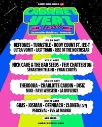1 Ticket cabaret vert jeudi 20 aout deftones, Tickets & Billets, Une personne
