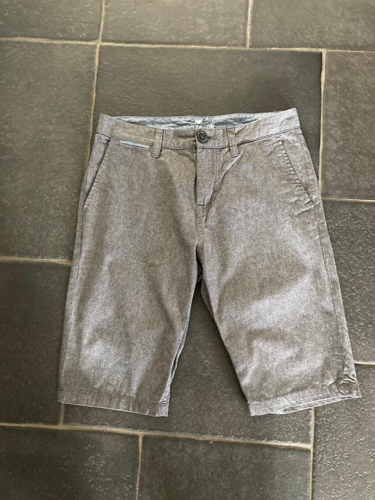 Tom Tailor Josh chino grijzenormale slanke T29 bermuda-short, Kleding | Heren, Broeken en Pantalons, Ophalen of Verzenden, Zo goed als nieuw