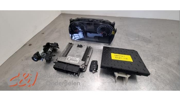Serrure de contact + ordinateur d'un Volkswagen Caddy, Volkswagen, -, 3 mois de garantie, Utilisé