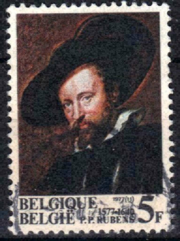 Belgie 1977 - Yvert 1855/OBP 1860 - Rubensjaar (ST), Verzenden, Gestempeld, Gestempeld