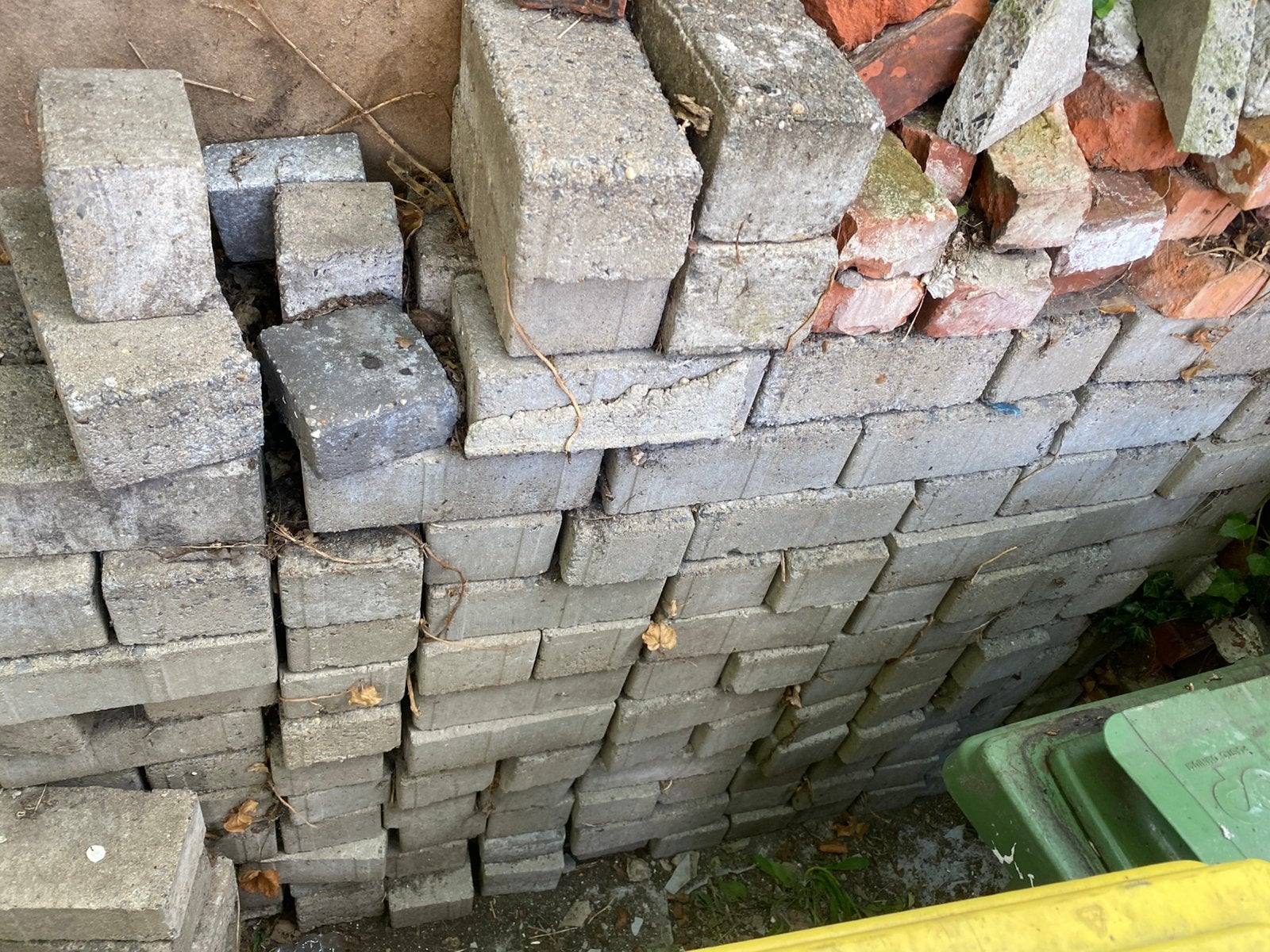 GRATIS straatklinkers 22x10cm, Tuin en Terras, Ophalen, Gebruikt