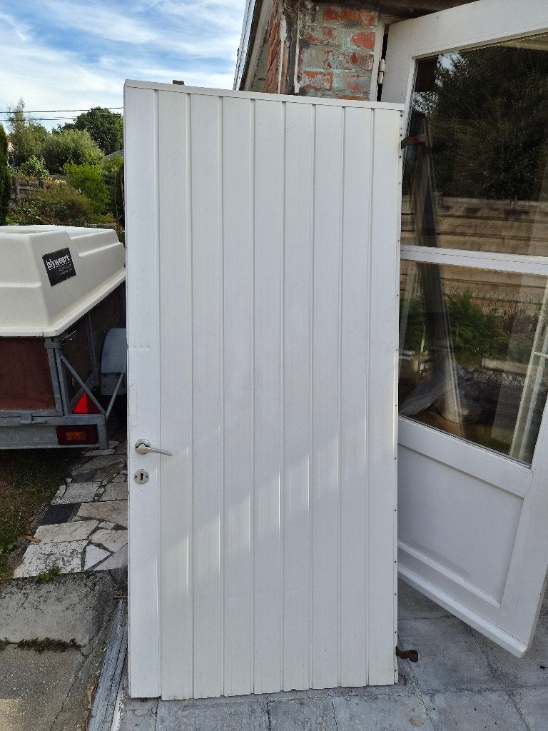 Staldeur/buitendeur, Gebruikt, 80 tot 100 cm, Minder dan 200 cm, Buitendeur