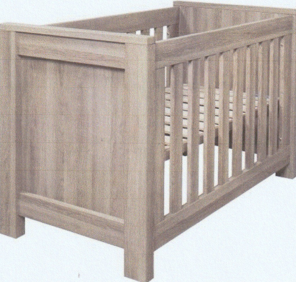 Ledikant 70x140cm met juniorzijde, Kinderen en Baby's, Babywiegjes en Ledikanten, Ophalen, Zo goed als nieuw, Ledikant