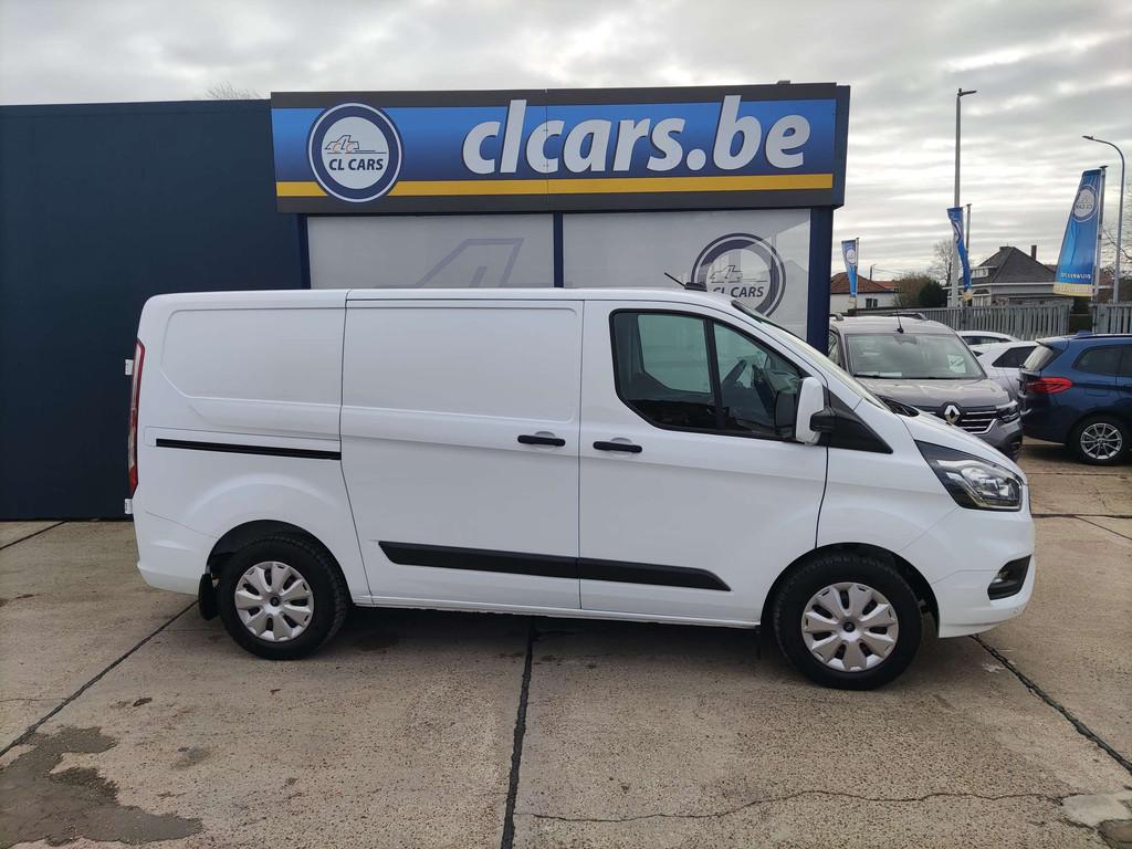 Ford Transit Custom 2.0 TDCi/Hybrid/L1H1(EU6.2)/Navi/Cam/Cc/, Auto's, Bestelwagens en Lichte vracht, Bluetooth, Gebruikt, Euro 6