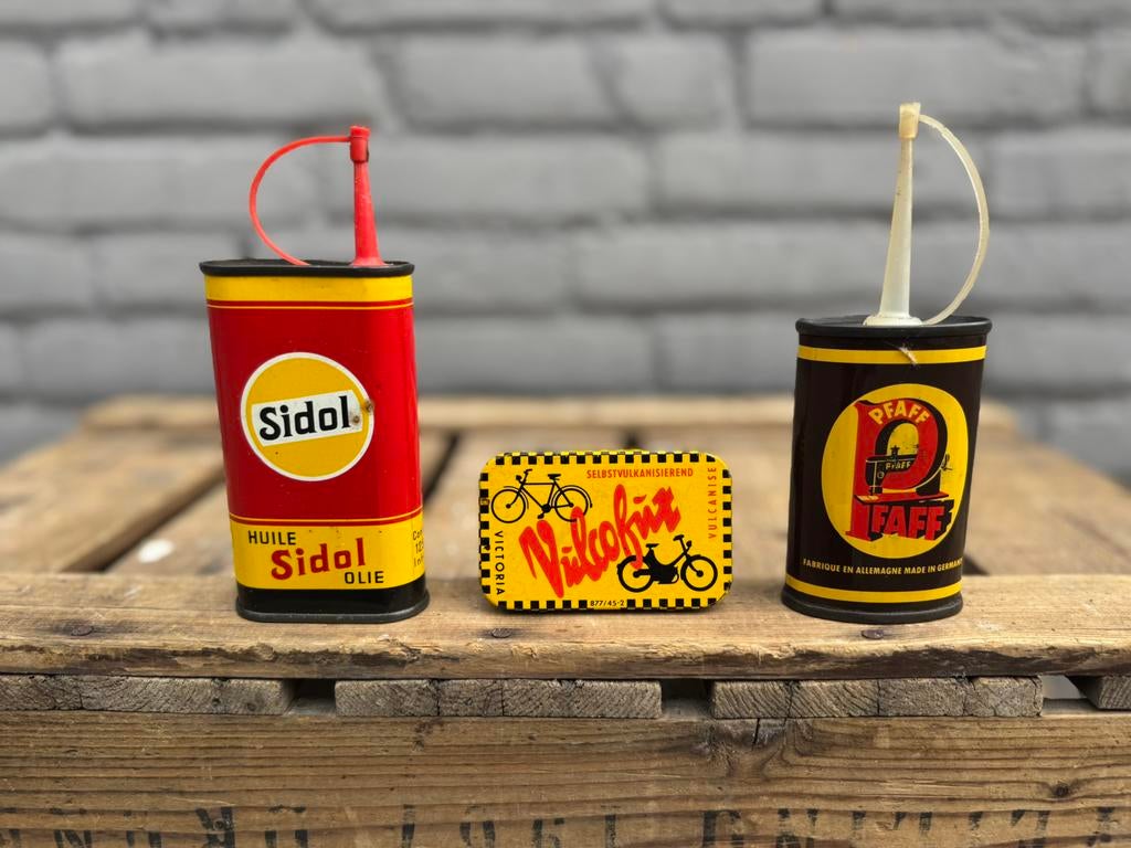 Bidons d'huile Mini Handy Oils, Collections, Marques & Objets publicitaires, Utilisé, Emballage, Enlèvement ou Envoi